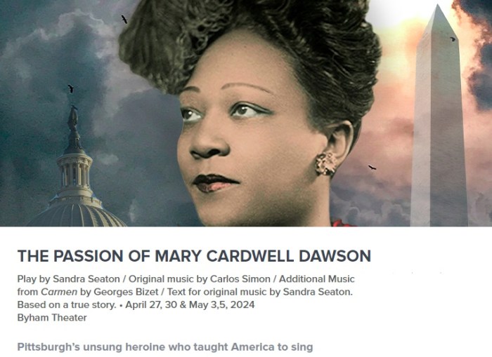 Pittsburgh Opera’s “The Passion of Mary Cadwell Dawson” Will Wrap Season 2023/24