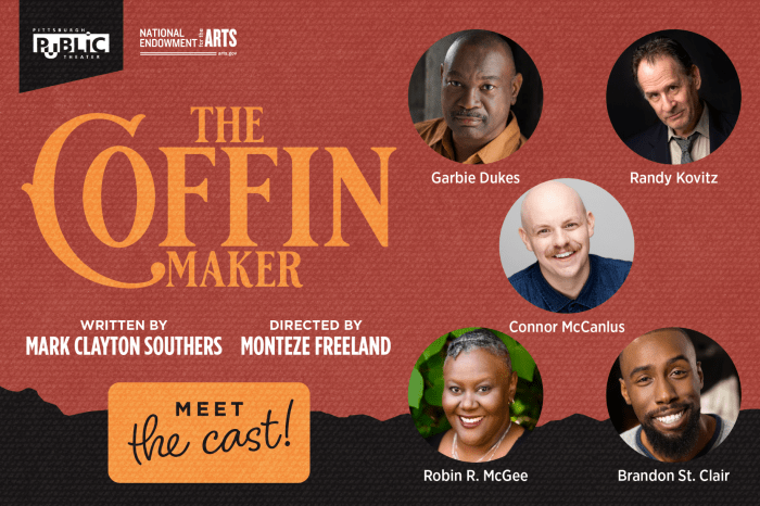 Pittsburgh Public Theater Sets Cast for Mark Clayton Southers’ ‘The Coffin Maker’