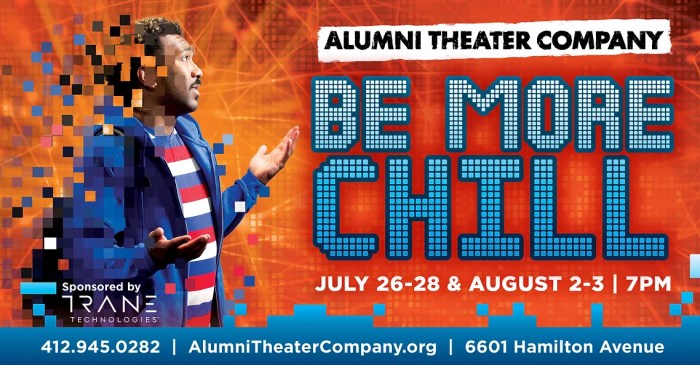 Alumni Theater Company Celebrates Their 100th Show: ‘Be More Chill’